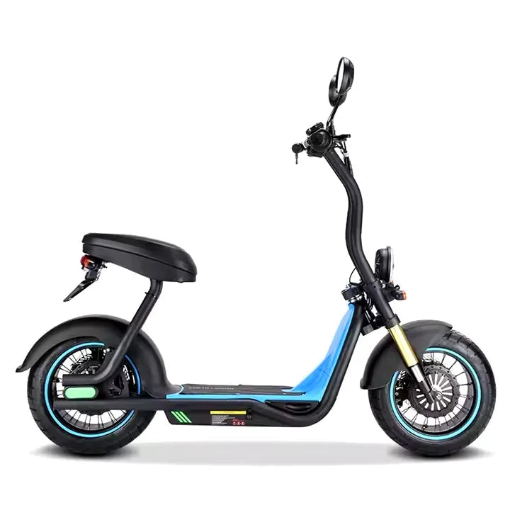 48V 13AH lithium battery electric scooter 1000w 40km/h small two wheels scooter electric scooter bike