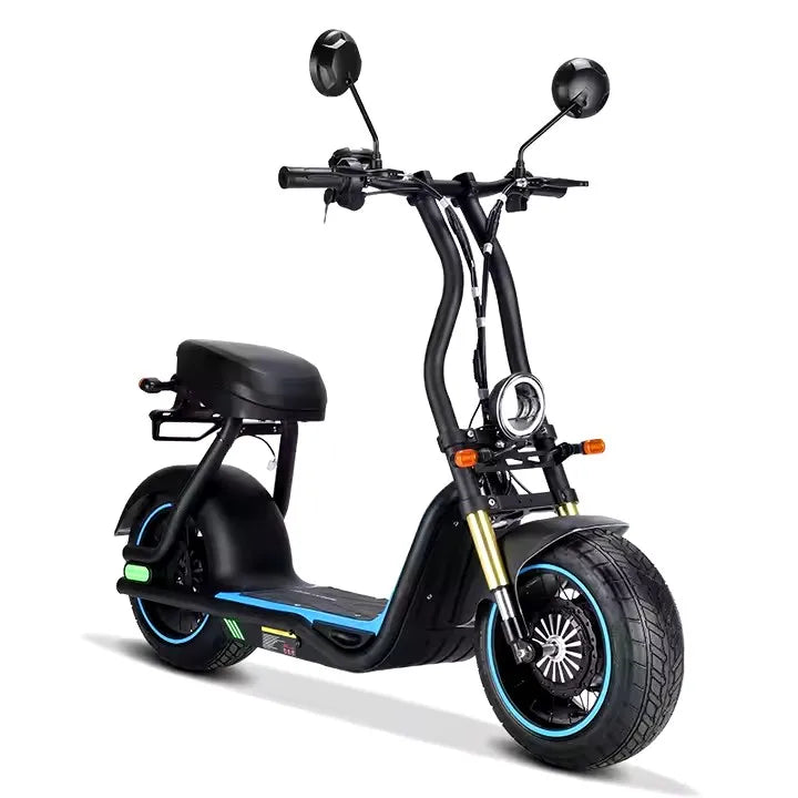 48V 13AH lithium battery electric scooter 1000w 40km/h small two wheels scooter electric scooter bike