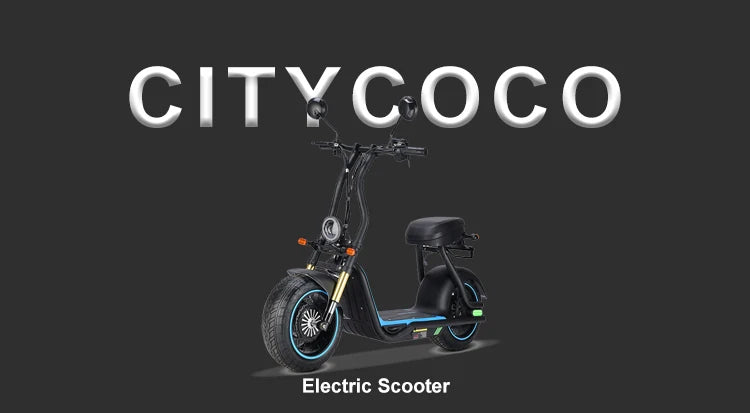 48V 13AH lithium battery electric scooter 1000w 40km/h small two wheels scooter electric scooter bike