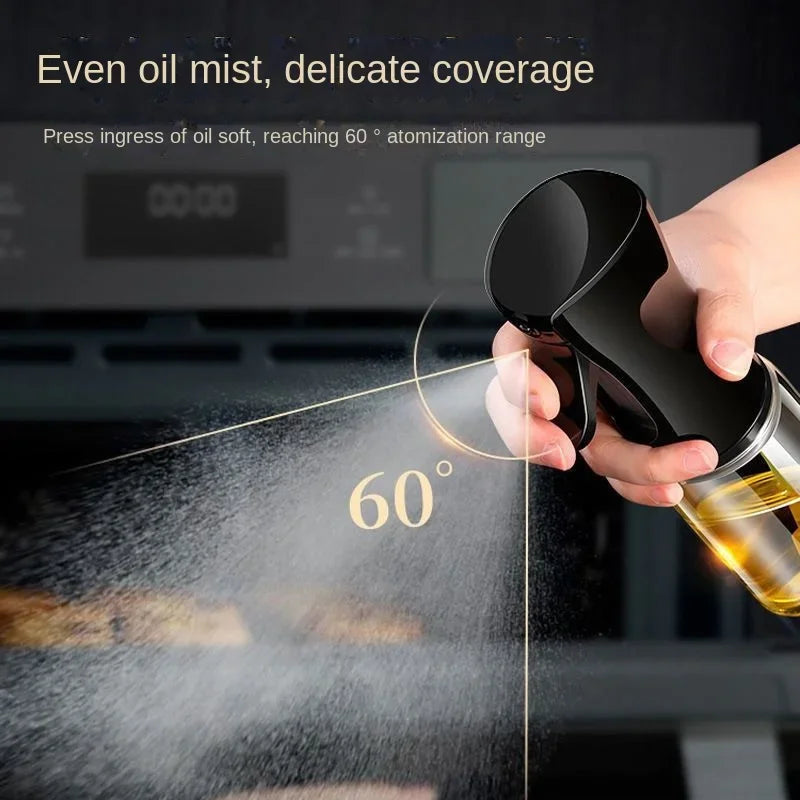 Kitchen Oil Bottle Cooking Oil Spray Olive Bottle Fitness Barbecue Spray Oil Dispenser