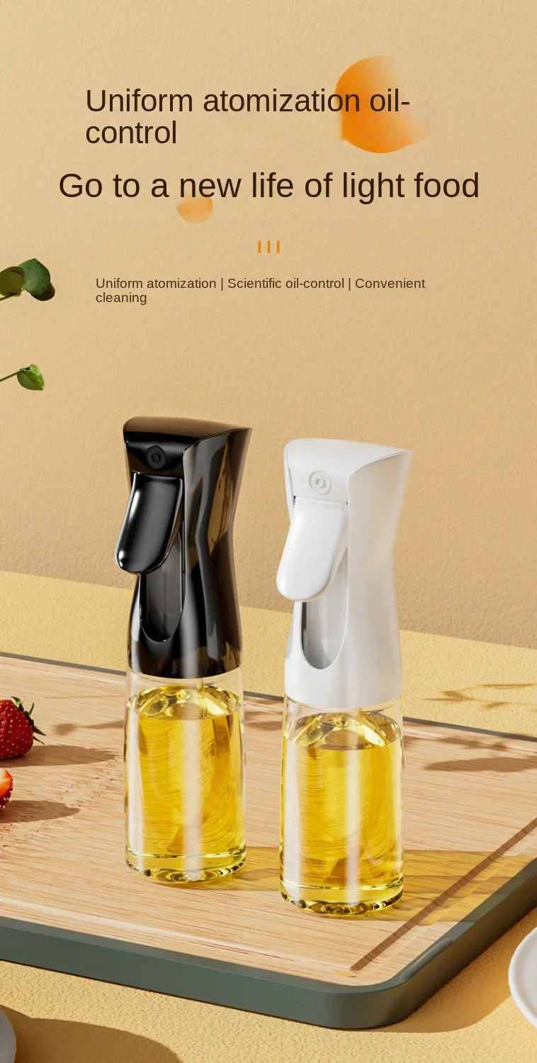 Kitchen Oil Bottle Cooking Oil Spray Olive Bottle Fitness Barbecue Spray Oil Dispenser