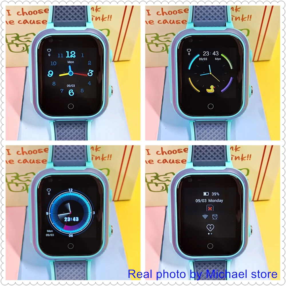 LT21 4G Smart Watch Kids GPS WIFI Video Call SOS IP67 Waterproof Child Smartwatch Camera Monitor Tracker Location Phone Watch