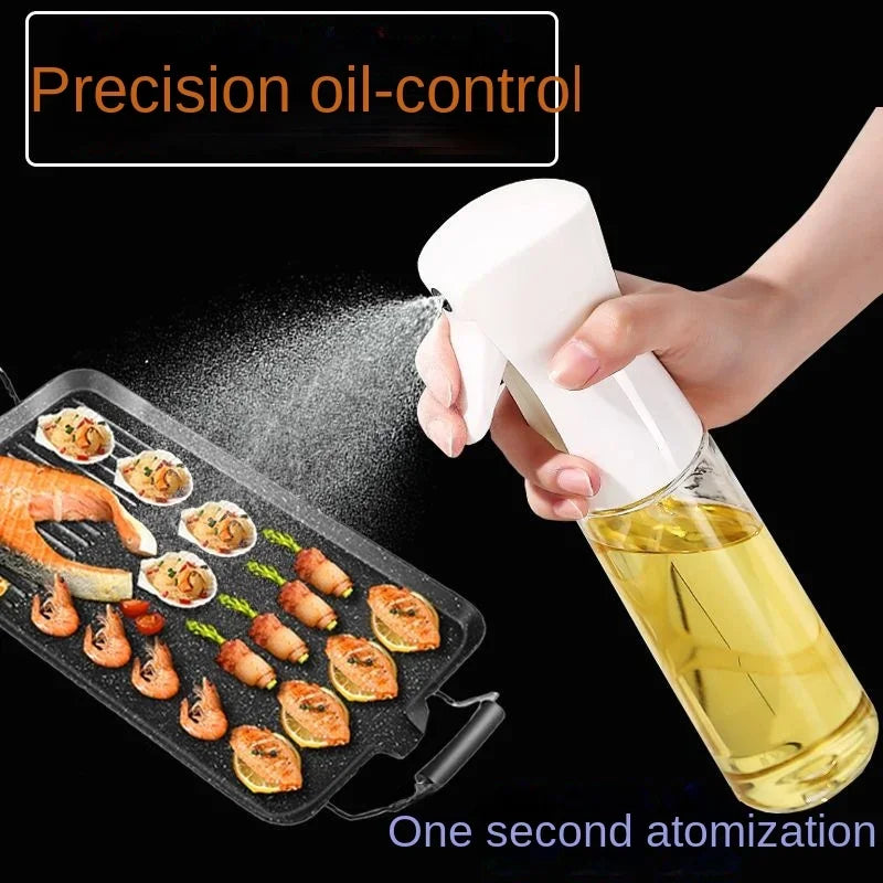 Kitchen Oil Bottle Cooking Oil Spray Olive Bottle Fitness Barbecue Spray Oil Dispenser