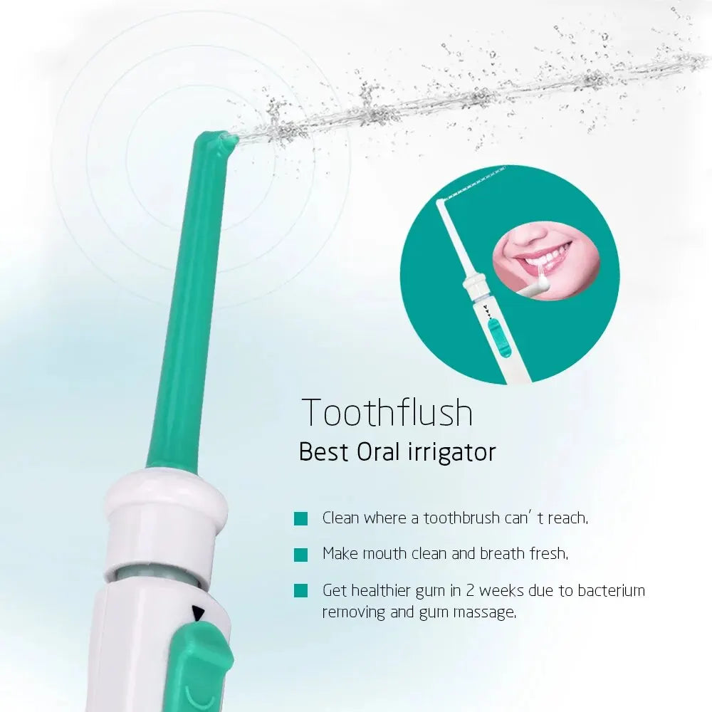 New Faucet Oral Irrigator Portable Teeth Cleaner Dental Water Flosser Pressure Adjustable Water Pick Jet Flossing No Charge Need