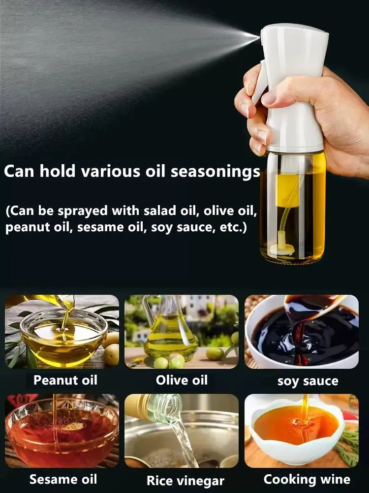 Upgraded Olive Oil Sprayer Bottle Cooking Baking Vinegar Mist Sprayer Barbecue Spray Bottle For Cooking BBQ Picnic Tool