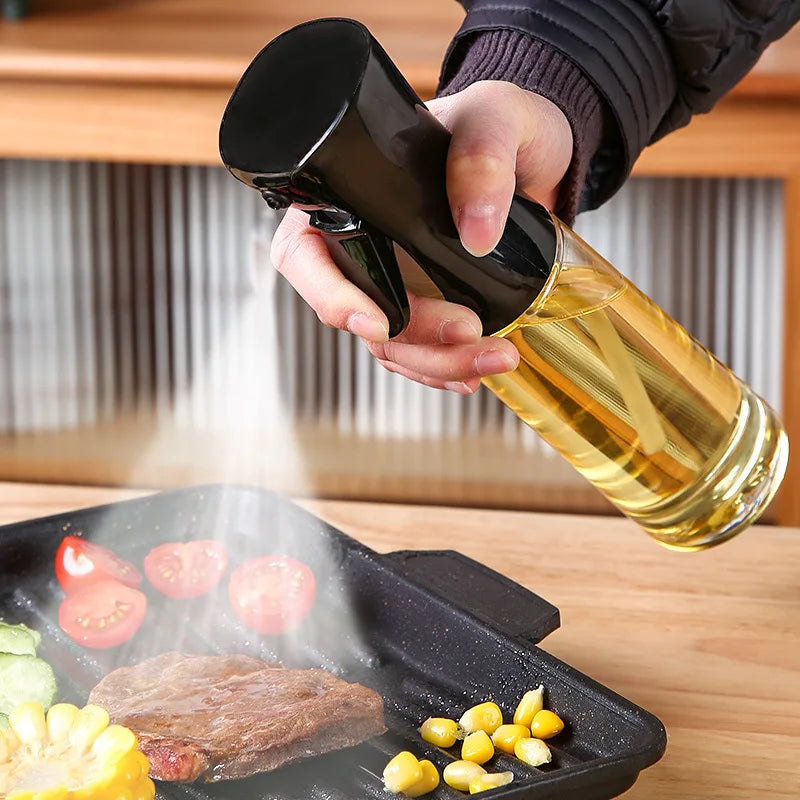 Upgraded Olive Oil Sprayer Bottle Cooking Baking Vinegar Mist Sprayer Barbecue Spray Bottle For Cooking BBQ Picnic Tool